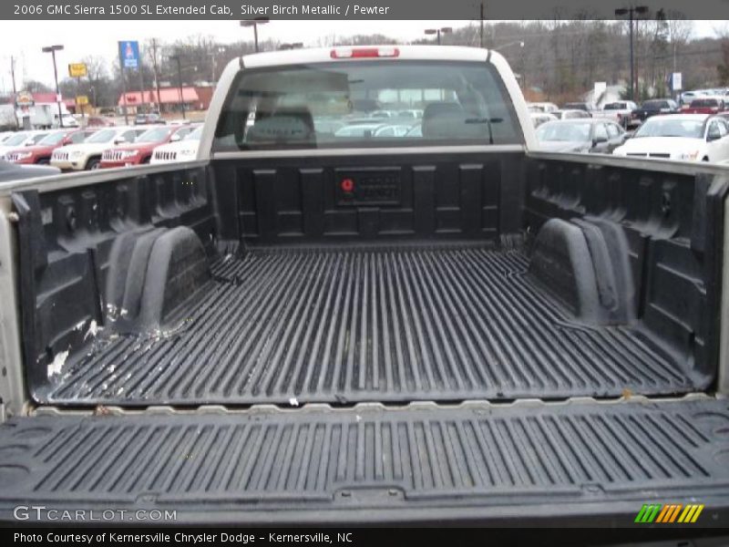 Silver Birch Metallic / Pewter 2006 GMC Sierra 1500 SL Extended Cab