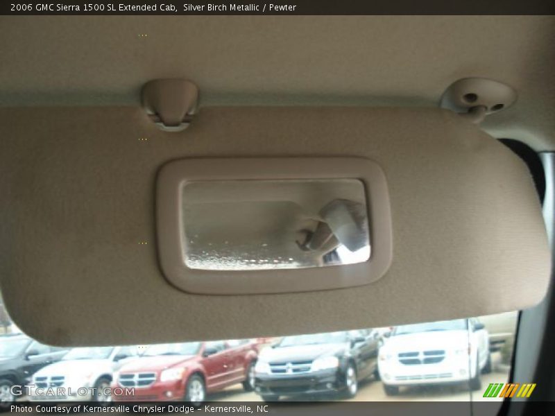 Silver Birch Metallic / Pewter 2006 GMC Sierra 1500 SL Extended Cab