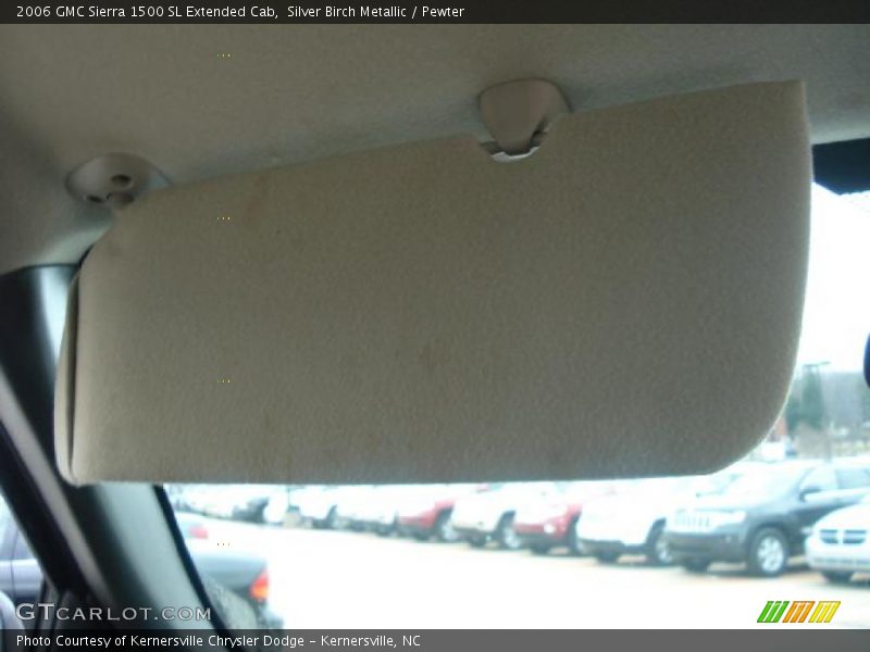 Silver Birch Metallic / Pewter 2006 GMC Sierra 1500 SL Extended Cab