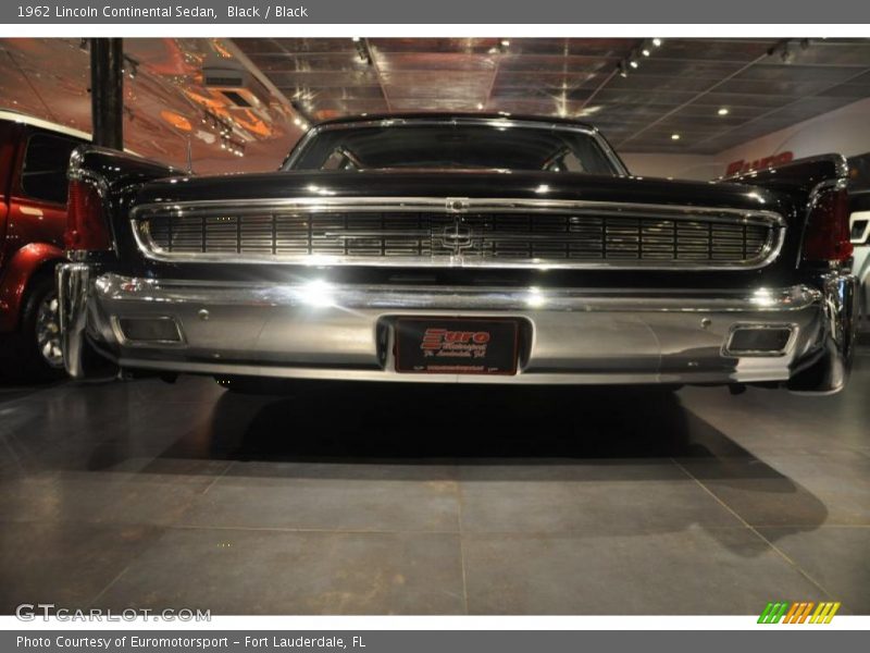 Black / Black 1962 Lincoln Continental Sedan