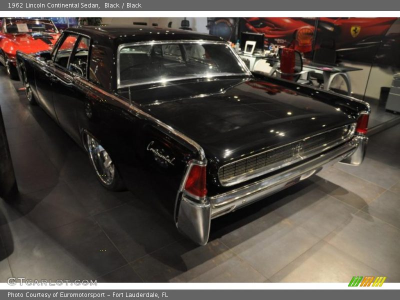 Black / Black 1962 Lincoln Continental Sedan