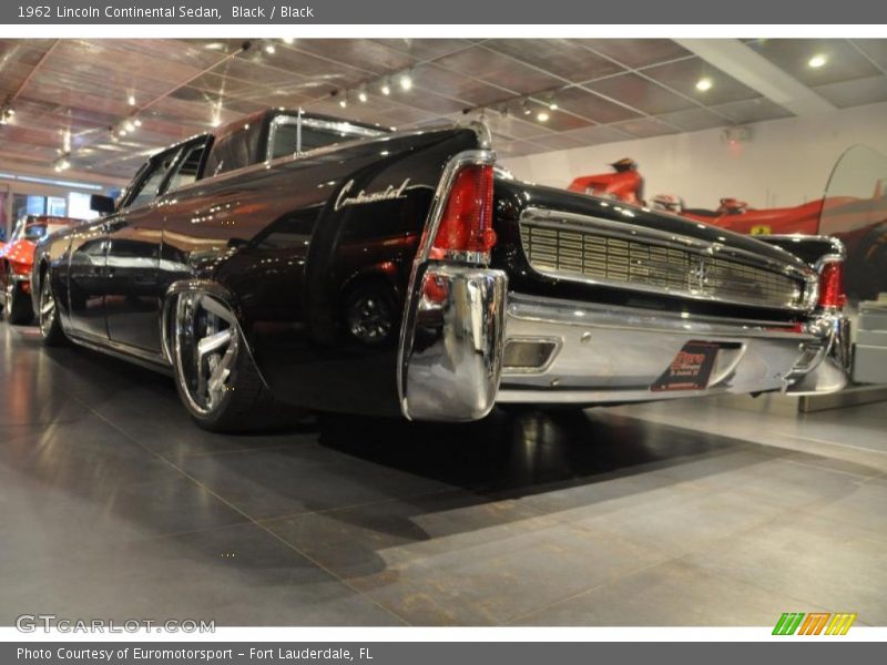 Black / Black 1962 Lincoln Continental Sedan