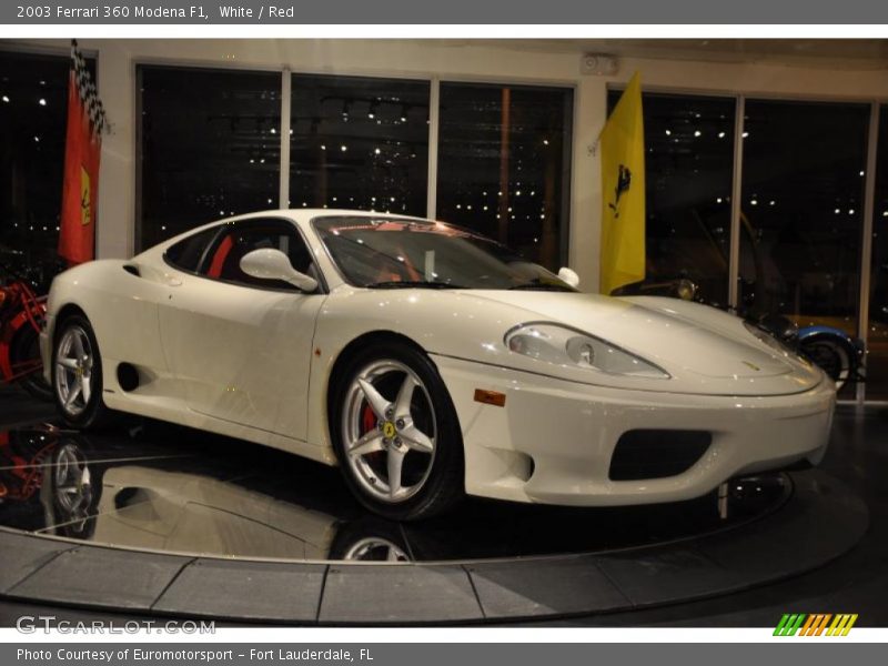  2003 360 Modena F1 White