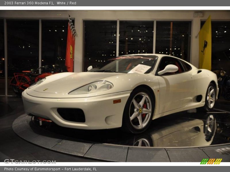 Front 3/4 View of 2003 360 Modena F1