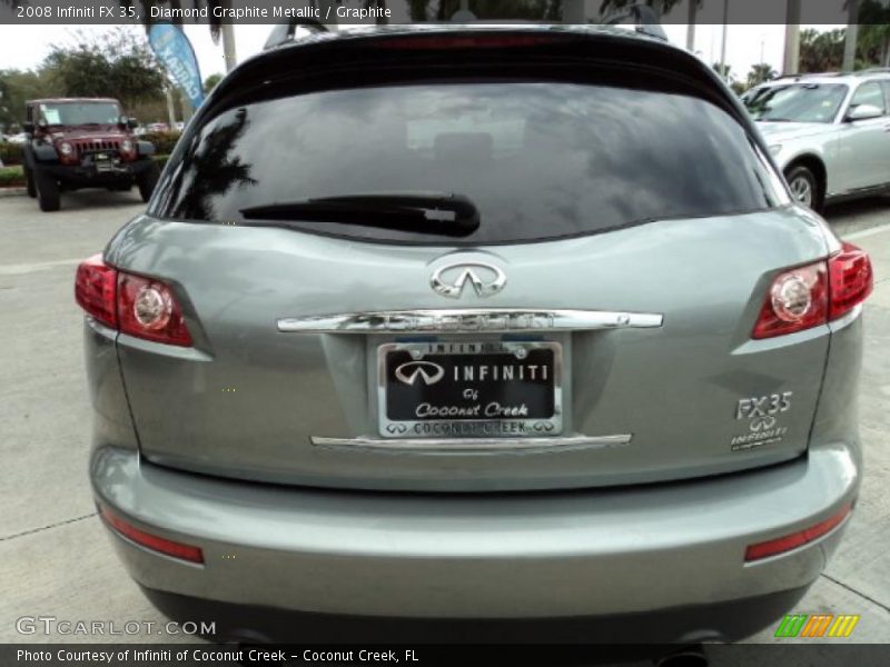 Diamond Graphite Metallic / Graphite 2008 Infiniti FX 35