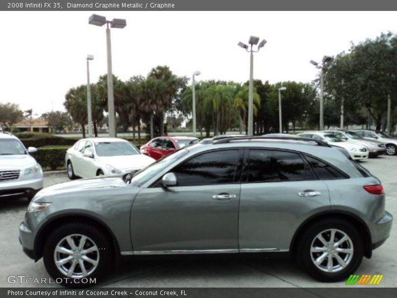 Diamond Graphite Metallic / Graphite 2008 Infiniti FX 35