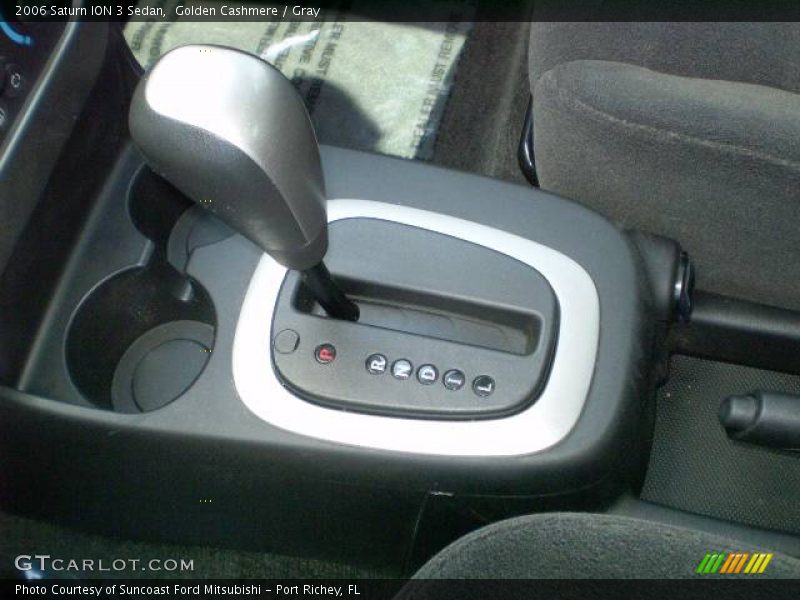 Golden Cashmere / Gray 2006 Saturn ION 3 Sedan