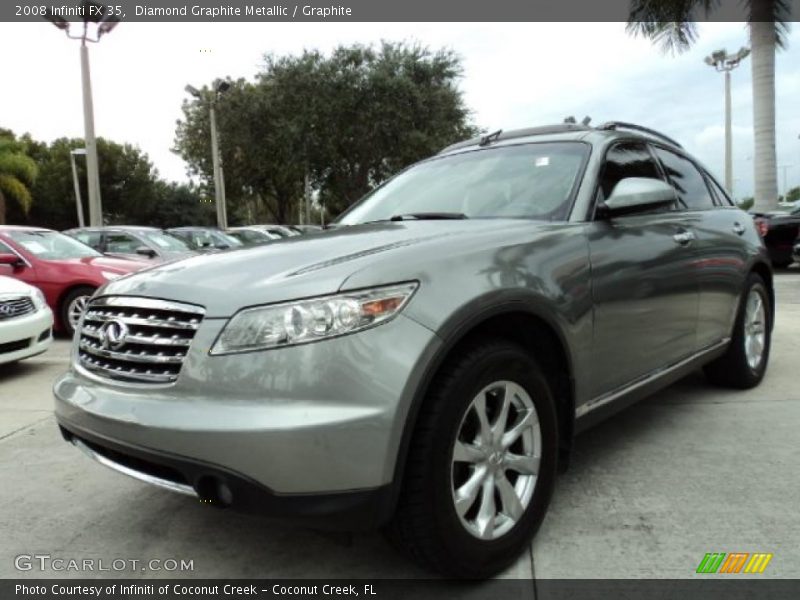 Diamond Graphite Metallic / Graphite 2008 Infiniti FX 35