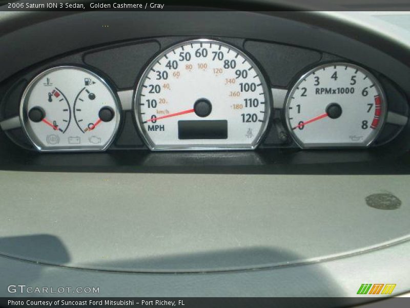 Golden Cashmere / Gray 2006 Saturn ION 3 Sedan