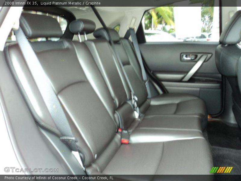 Liquid Platinum Metallic / Graphite 2008 Infiniti FX 35