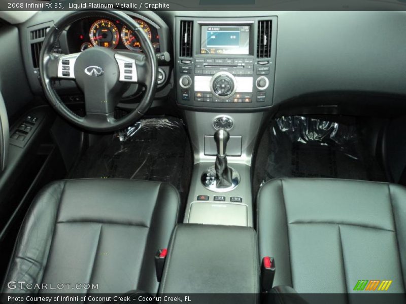 Liquid Platinum Metallic / Graphite 2008 Infiniti FX 35