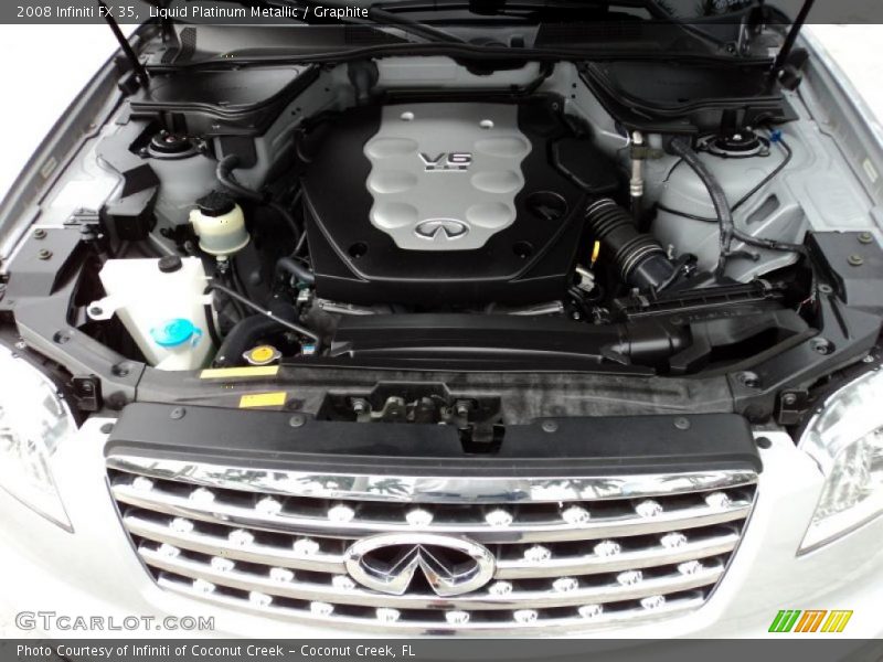 Liquid Platinum Metallic / Graphite 2008 Infiniti FX 35