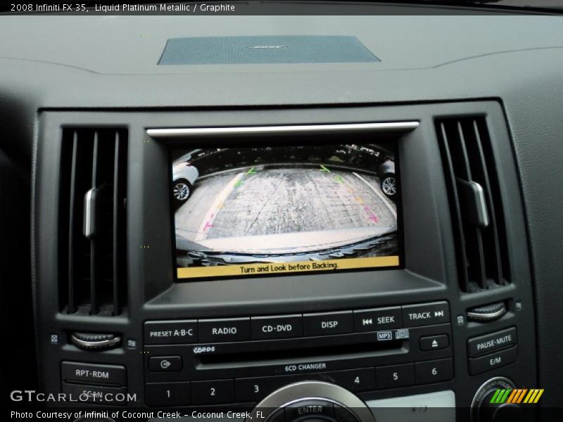 Liquid Platinum Metallic / Graphite 2008 Infiniti FX 35