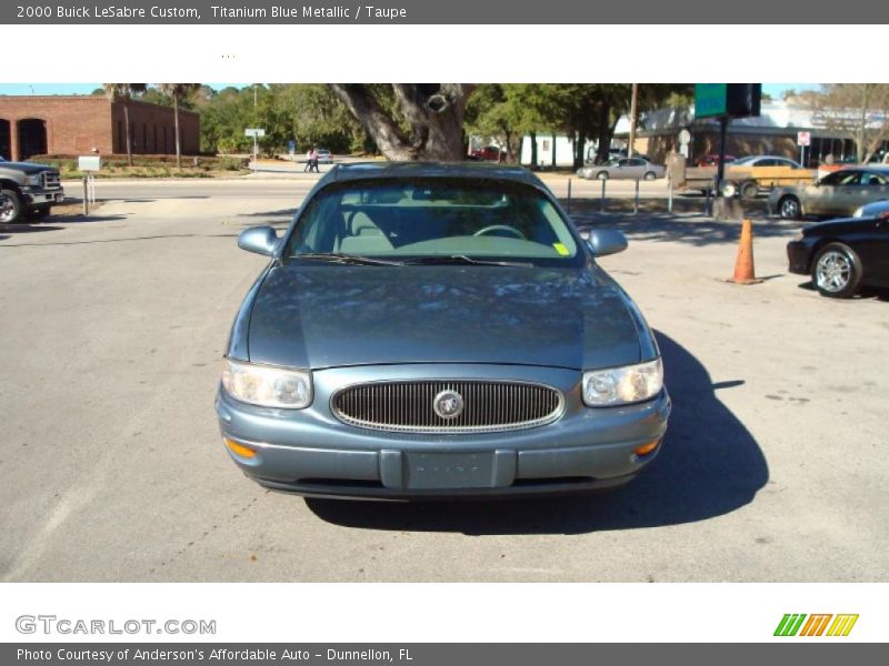 Titanium Blue Metallic / Taupe 2000 Buick LeSabre Custom