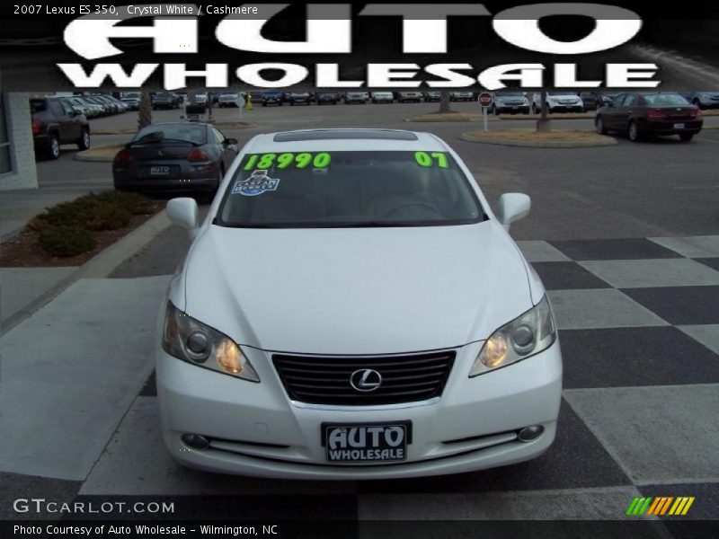 Crystal White / Cashmere 2007 Lexus ES 350