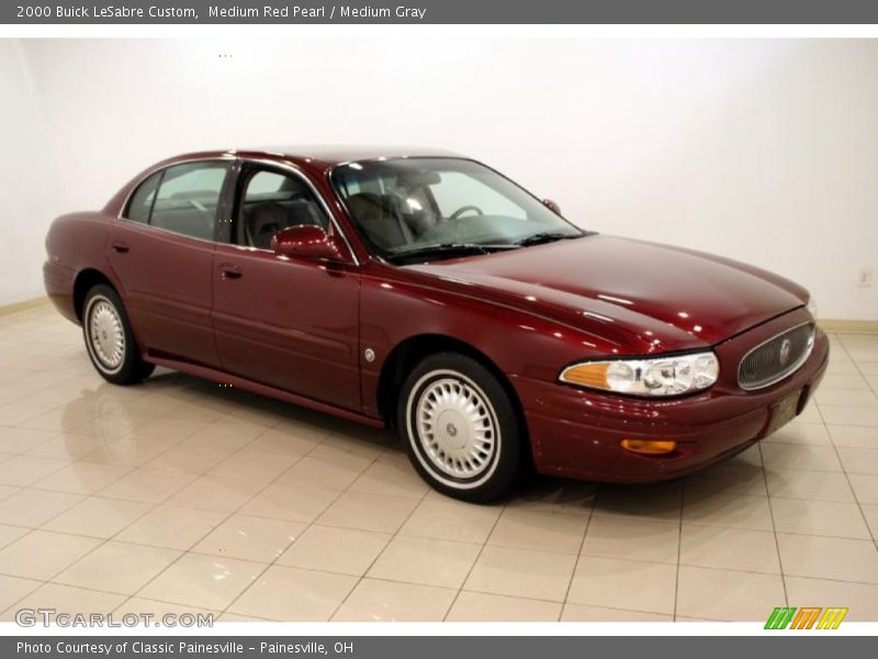 Medium Red Pearl / Medium Gray 2000 Buick LeSabre Custom