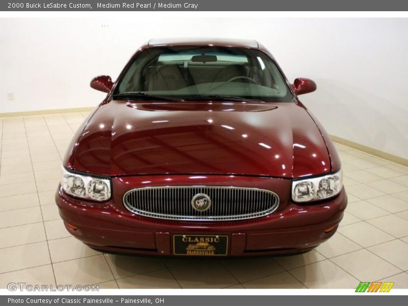 Medium Red Pearl / Medium Gray 2000 Buick LeSabre Custom