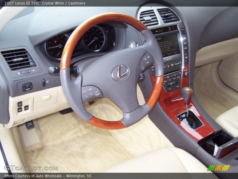 Crystal White / Cashmere 2007 Lexus ES 350