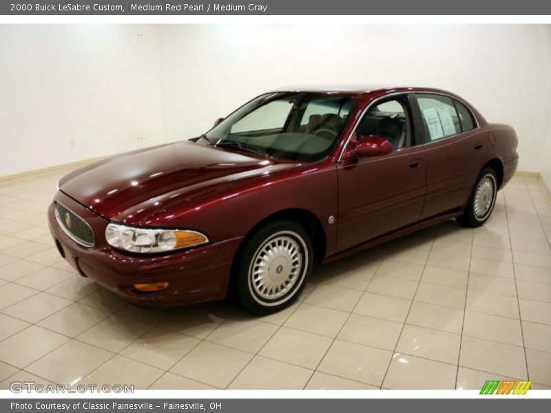 Medium Red Pearl / Medium Gray 2000 Buick LeSabre Custom