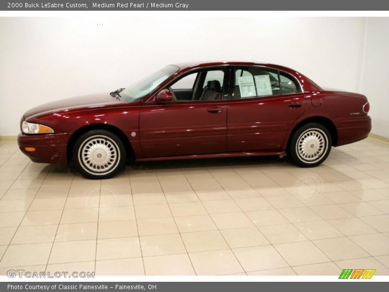 Medium Red Pearl / Medium Gray 2000 Buick LeSabre Custom