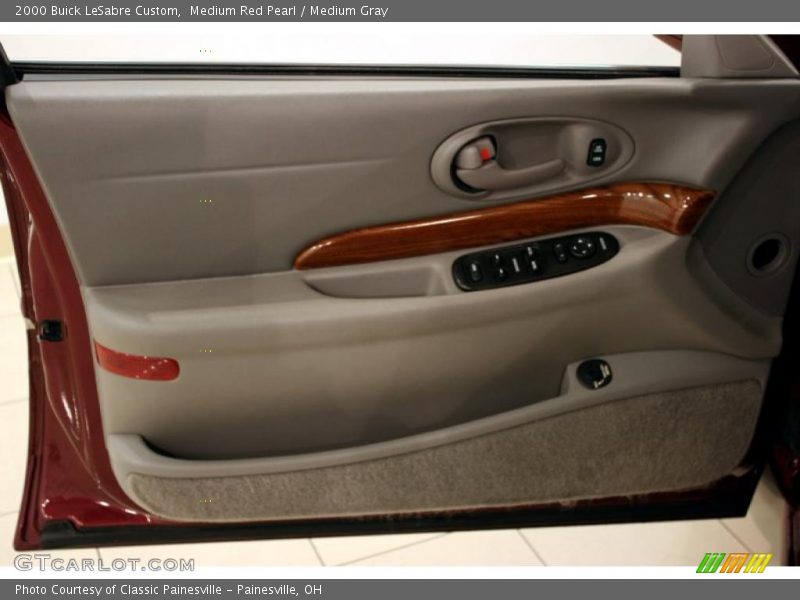 Medium Red Pearl / Medium Gray 2000 Buick LeSabre Custom
