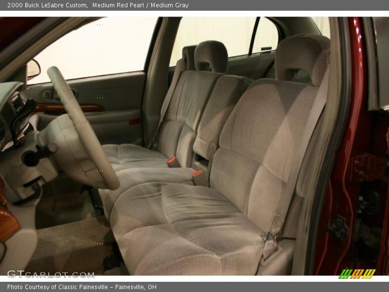 Medium Red Pearl / Medium Gray 2000 Buick LeSabre Custom