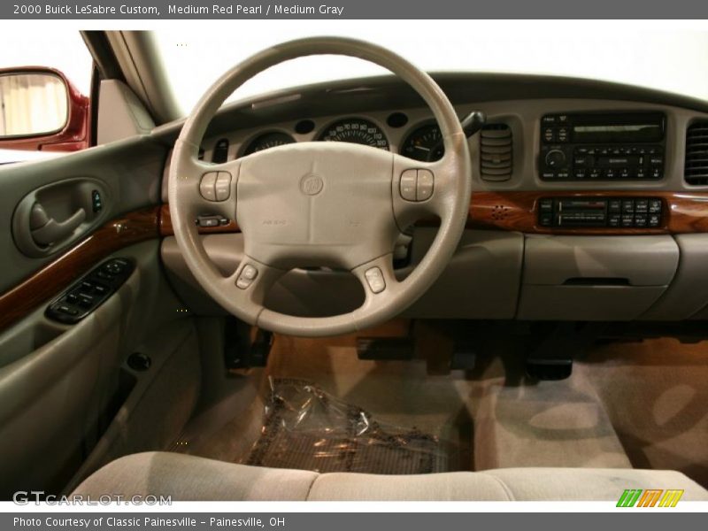 Medium Red Pearl / Medium Gray 2000 Buick LeSabre Custom