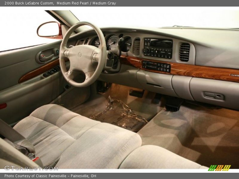 Medium Red Pearl / Medium Gray 2000 Buick LeSabre Custom