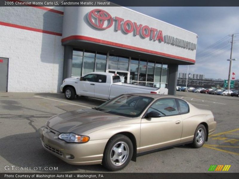 Sandstone Metallic / Neutral 2005 Chevrolet Monte Carlo LS