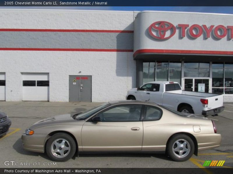 Sandstone Metallic / Neutral 2005 Chevrolet Monte Carlo LS
