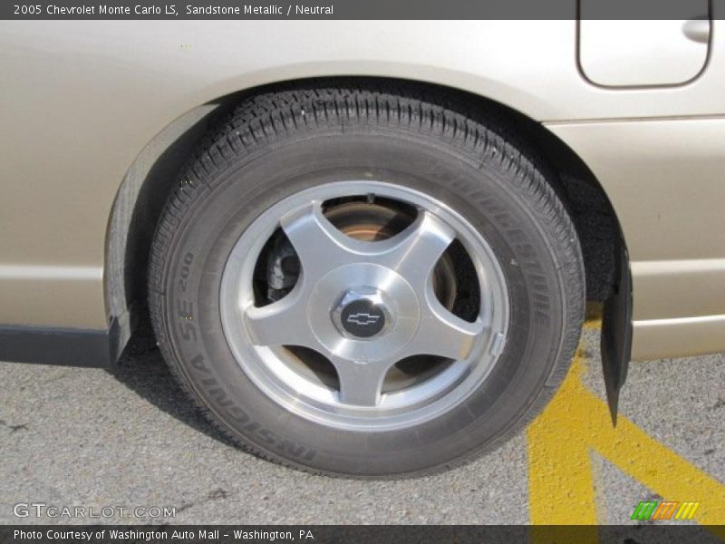 Sandstone Metallic / Neutral 2005 Chevrolet Monte Carlo LS