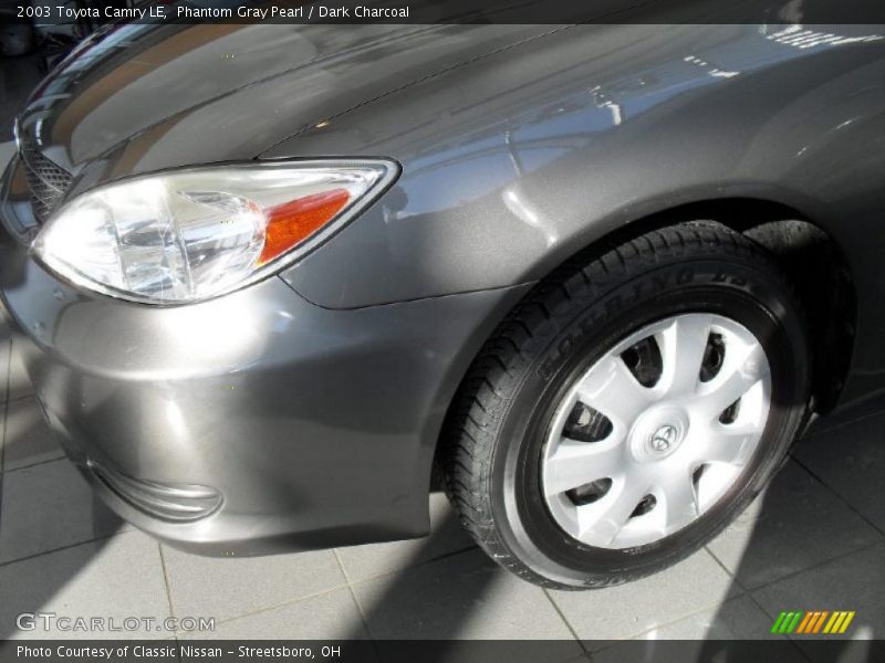 Phantom Gray Pearl / Dark Charcoal 2003 Toyota Camry LE