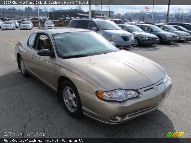 Sandstone Metallic / Neutral 2005 Chevrolet Monte Carlo LS