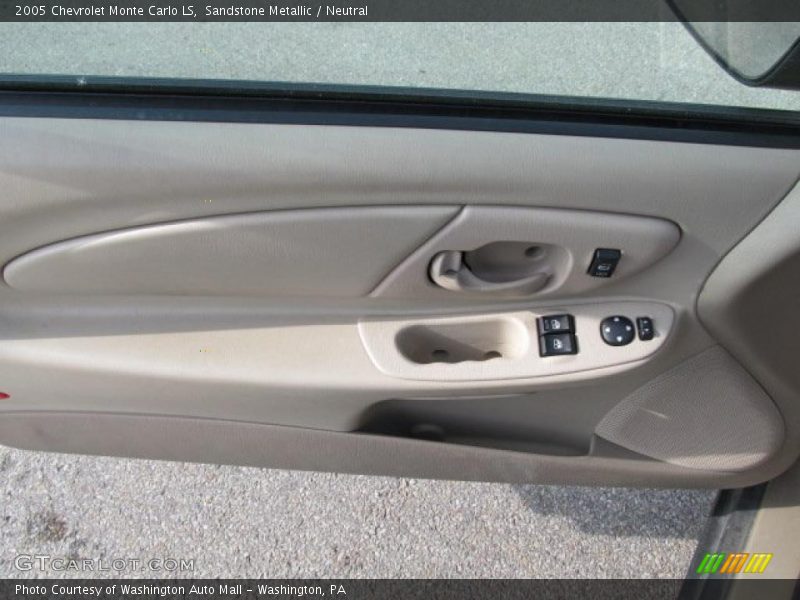 Sandstone Metallic / Neutral 2005 Chevrolet Monte Carlo LS