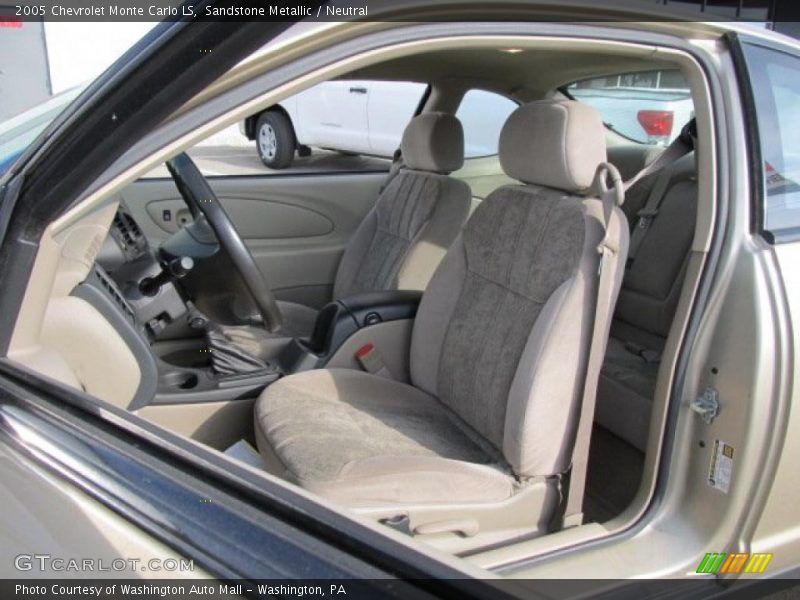 Sandstone Metallic / Neutral 2005 Chevrolet Monte Carlo LS
