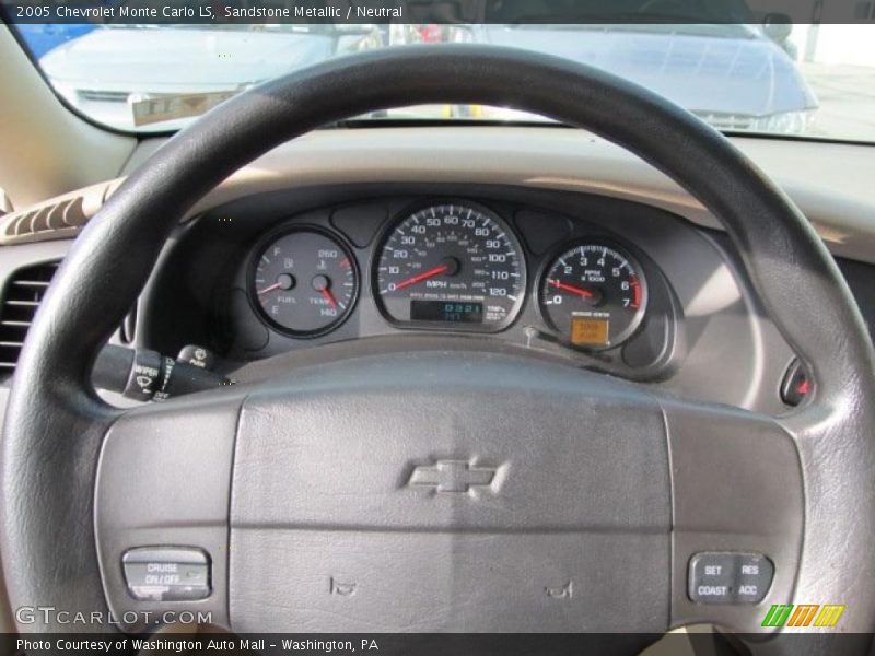 Sandstone Metallic / Neutral 2005 Chevrolet Monte Carlo LS