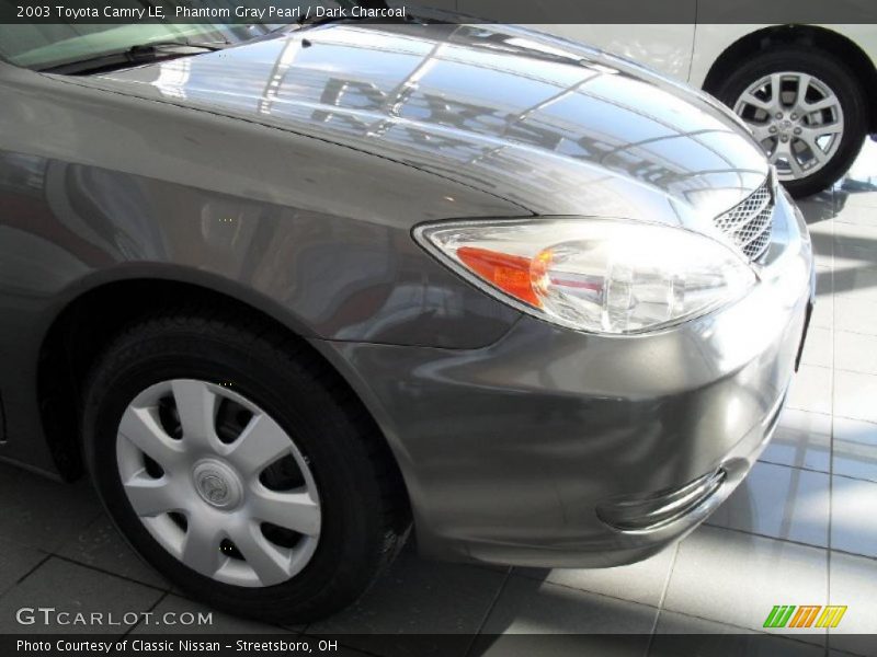 Phantom Gray Pearl / Dark Charcoal 2003 Toyota Camry LE