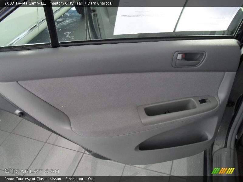 Phantom Gray Pearl / Dark Charcoal 2003 Toyota Camry LE