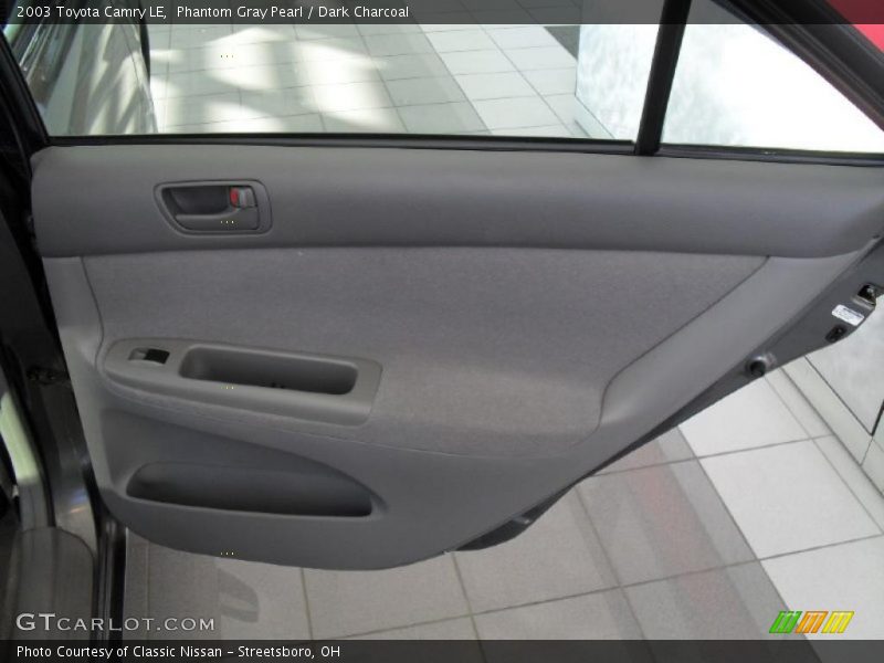 Phantom Gray Pearl / Dark Charcoal 2003 Toyota Camry LE