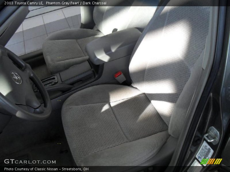 Phantom Gray Pearl / Dark Charcoal 2003 Toyota Camry LE