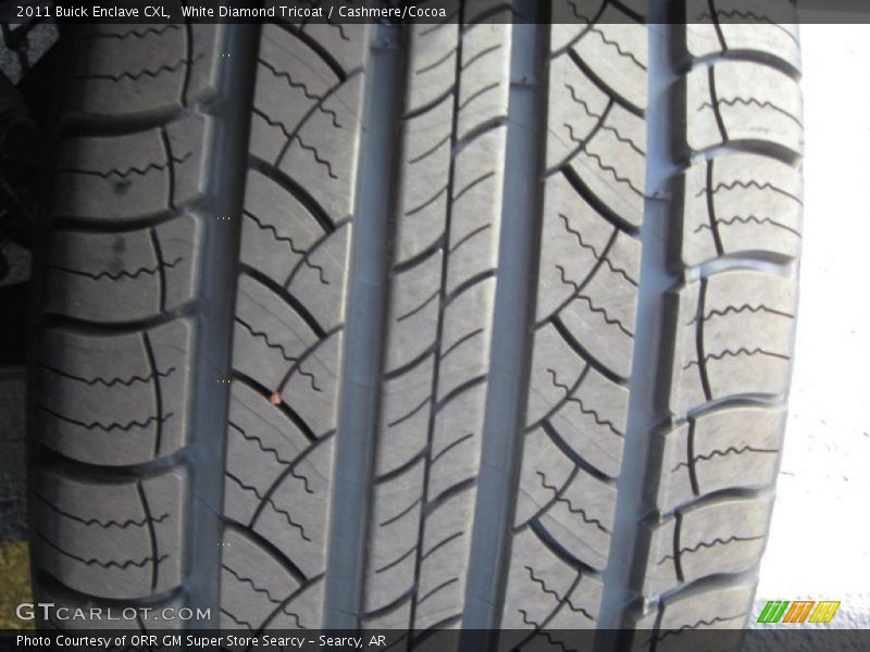 White Diamond Tricoat / Cashmere/Cocoa 2011 Buick Enclave CXL