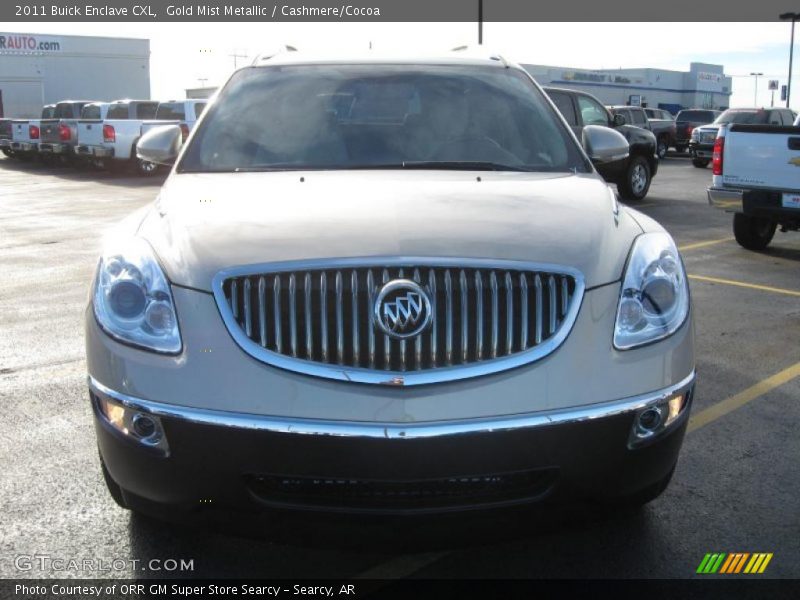 Gold Mist Metallic / Cashmere/Cocoa 2011 Buick Enclave CXL