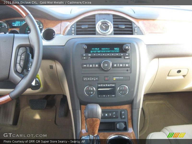 Gold Mist Metallic / Cashmere/Cocoa 2011 Buick Enclave CXL