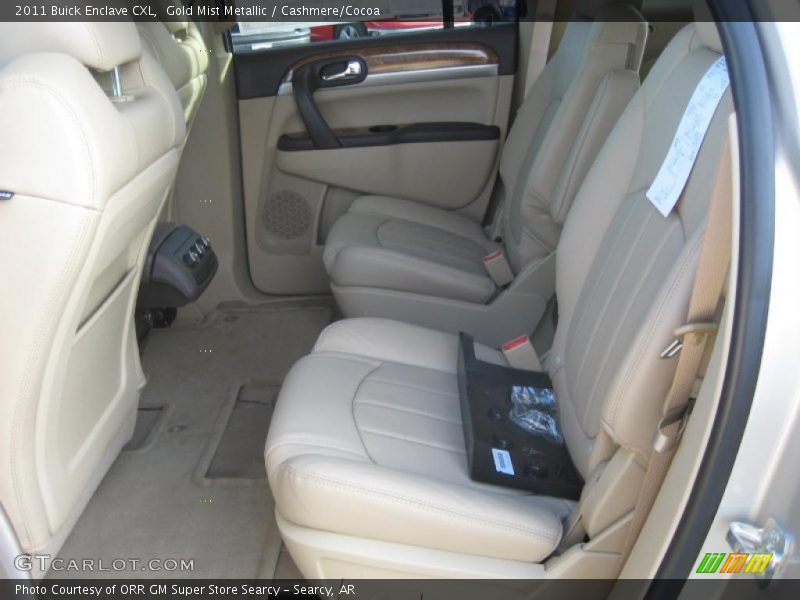 Gold Mist Metallic / Cashmere/Cocoa 2011 Buick Enclave CXL