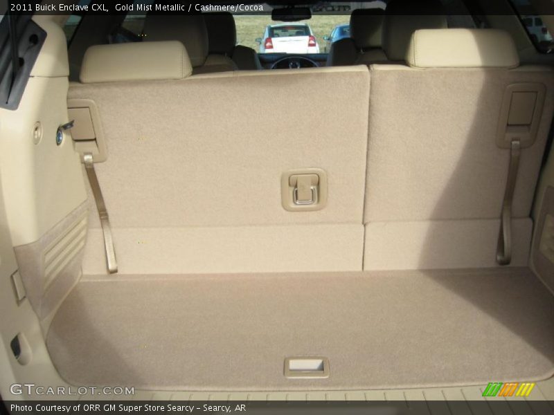 Gold Mist Metallic / Cashmere/Cocoa 2011 Buick Enclave CXL