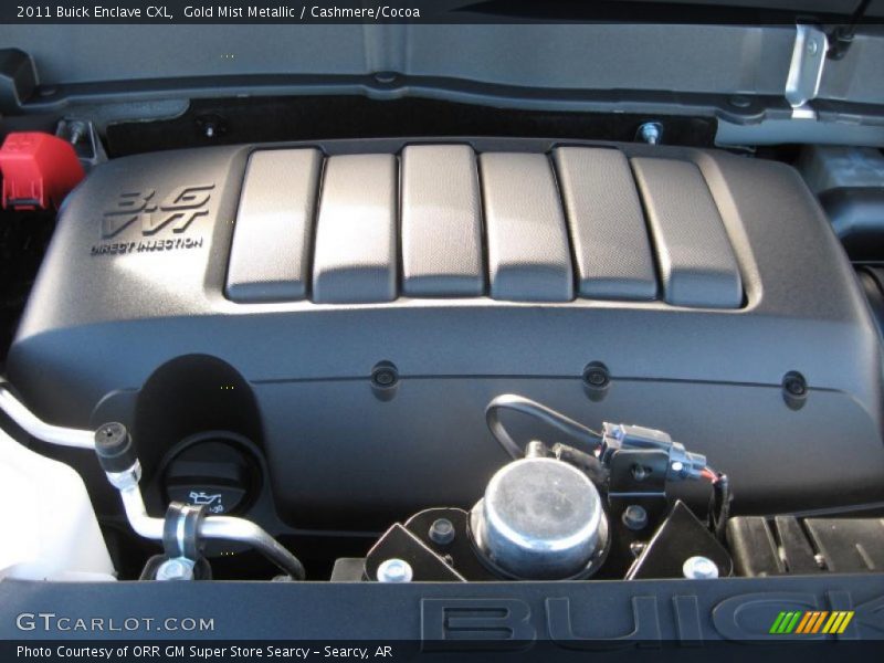 Gold Mist Metallic / Cashmere/Cocoa 2011 Buick Enclave CXL