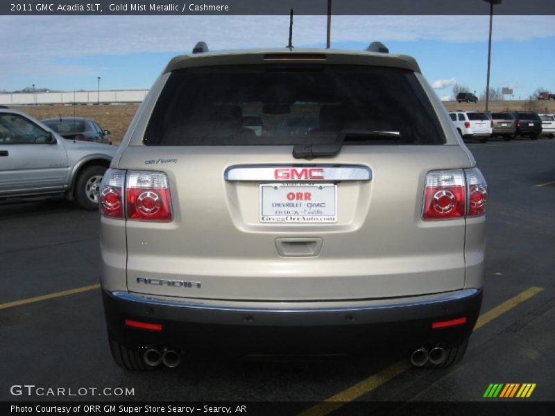 Gold Mist Metallic / Cashmere 2011 GMC Acadia SLT