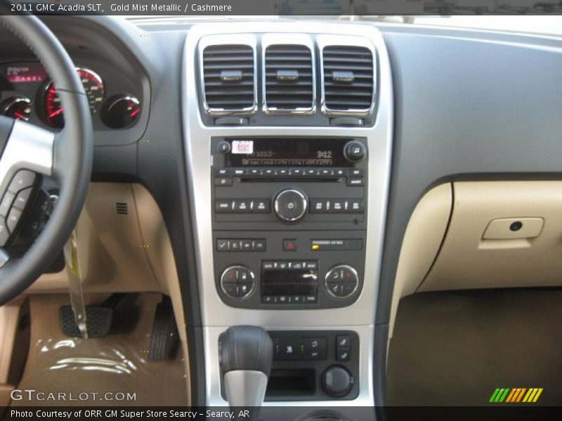 Gold Mist Metallic / Cashmere 2011 GMC Acadia SLT