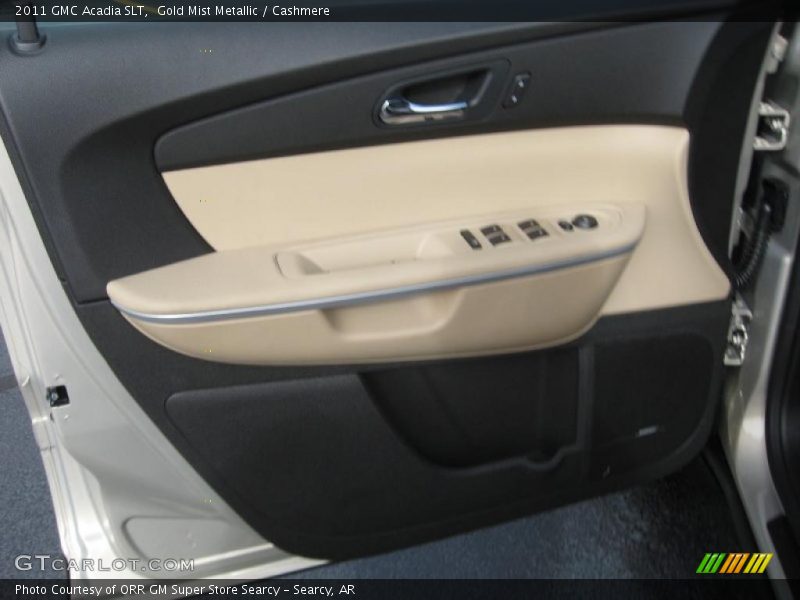 Gold Mist Metallic / Cashmere 2011 GMC Acadia SLT