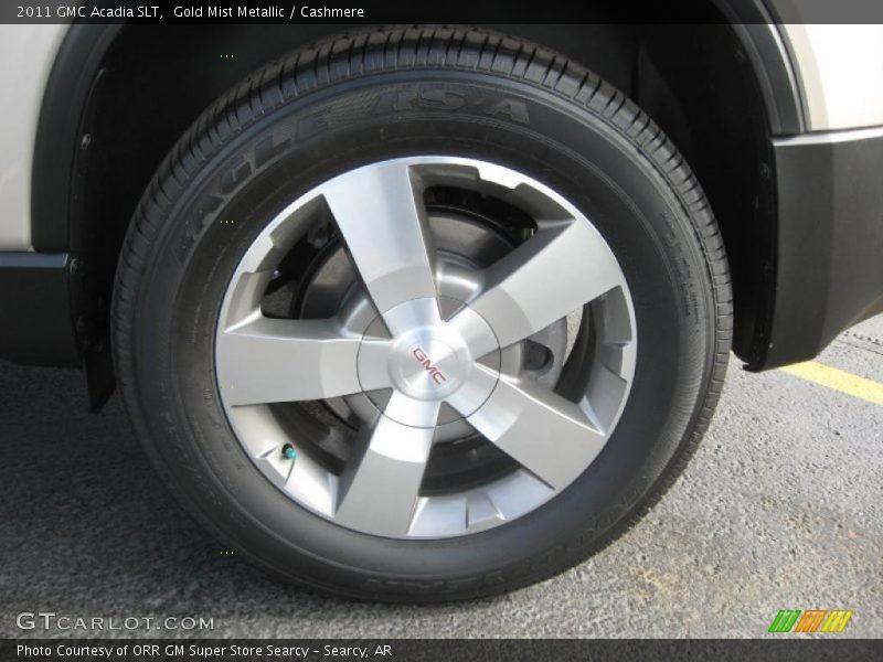 Gold Mist Metallic / Cashmere 2011 GMC Acadia SLT